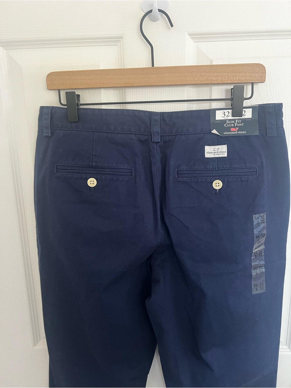 Vineyard Vines Navy Straight-Leg Chinos - Picture 7 of 8